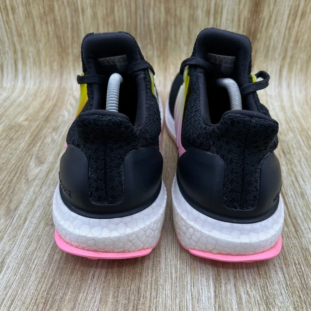 Adidas Ultraboost 5.0 DNA Womens Size 7.5 Shoes Black Beam Pink Running Sneakers